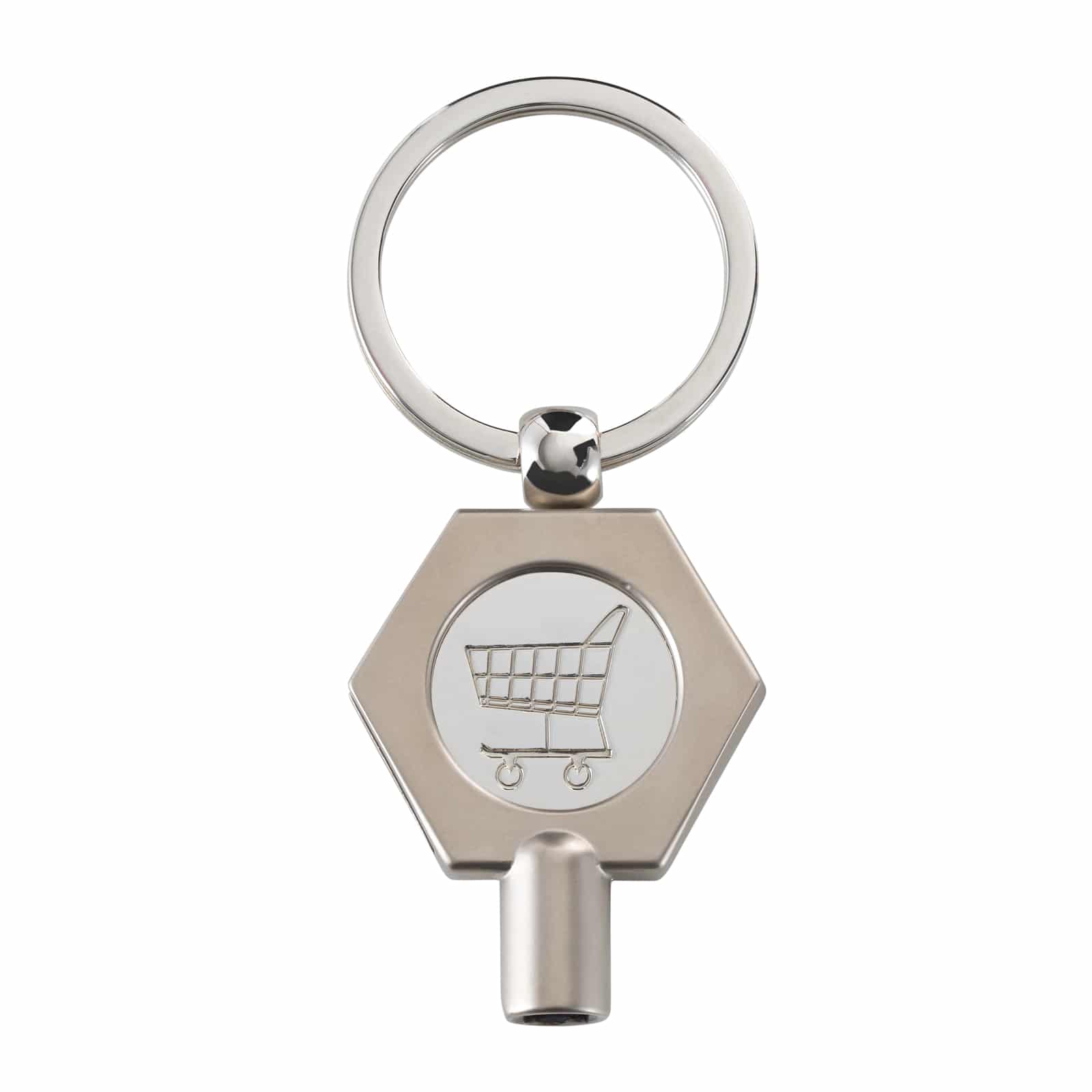 Schlüsselanhänger mit Heizungsentlüftungsschlüssel RE98-RADIATOR-KEY mattsilber - Ansicht 2