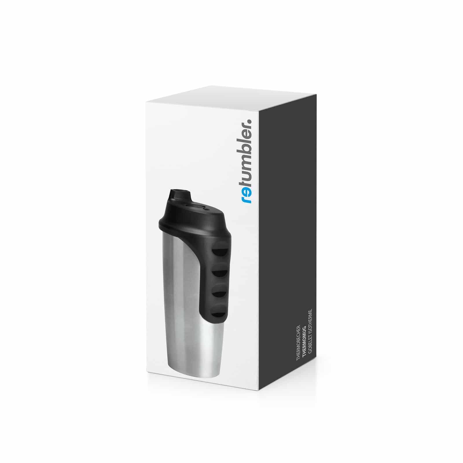 Thermobecher RETUMBLER-VOLOS silber - Ansicht 2