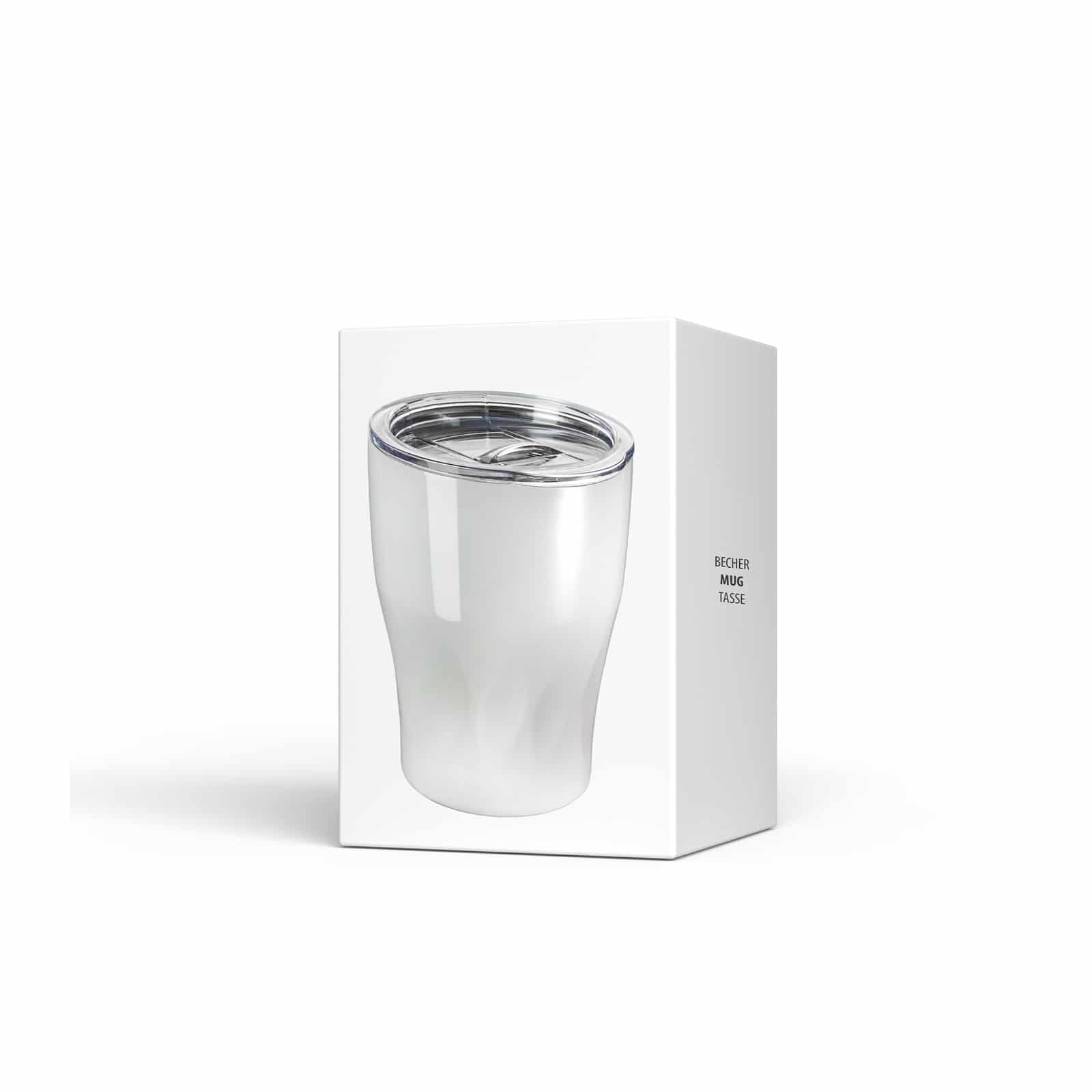 Thermobecher RETUMBLER-KAPUNDA weiß - Ansicht 2