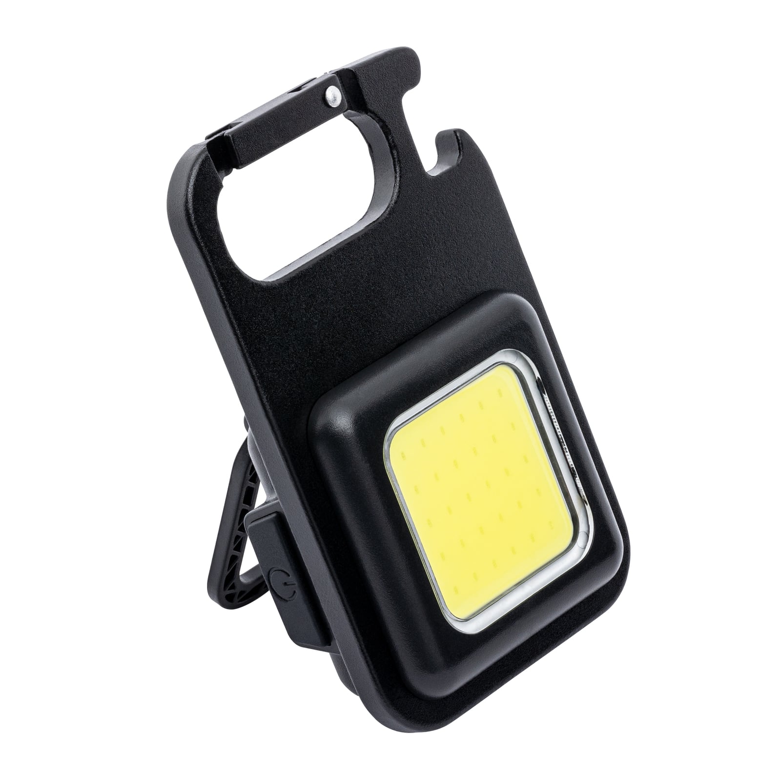 Wiederaufladbare Multifunktions Taschenlampe REEVES-SUPERSQUARE schwarz