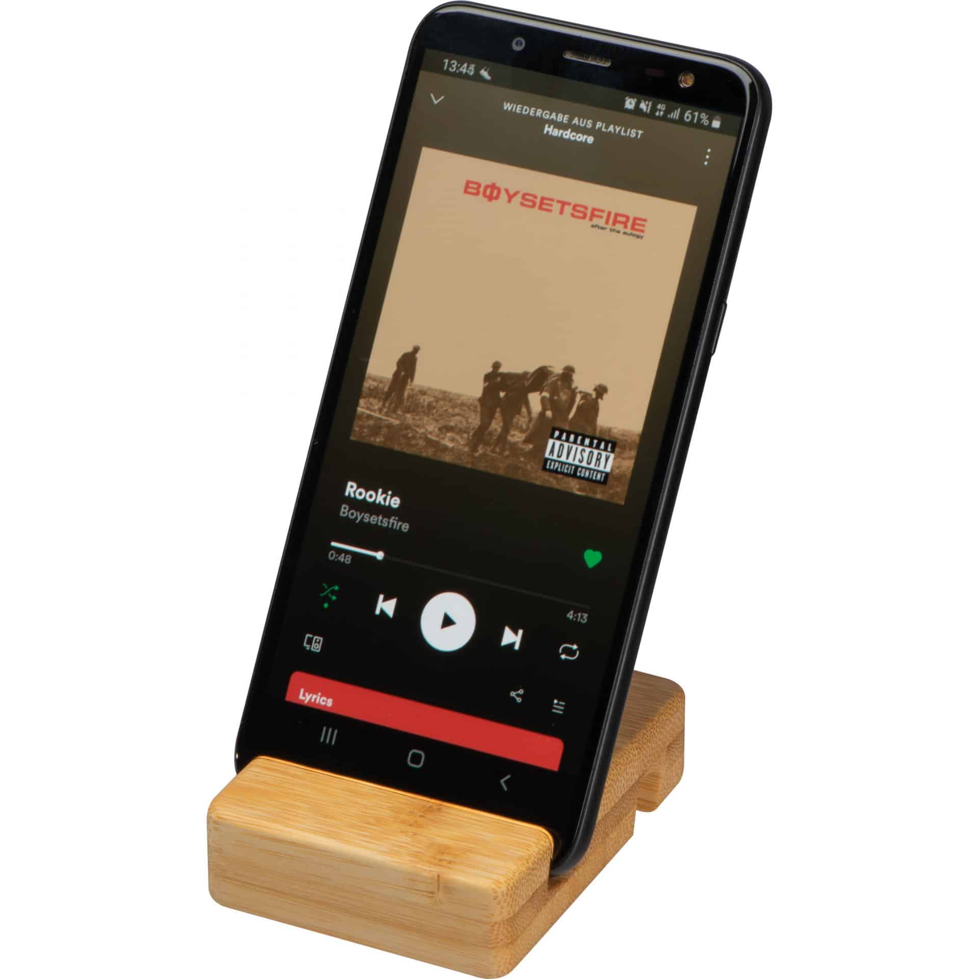 Bambus Smartphonehalter San Sebastián - Ansicht 2