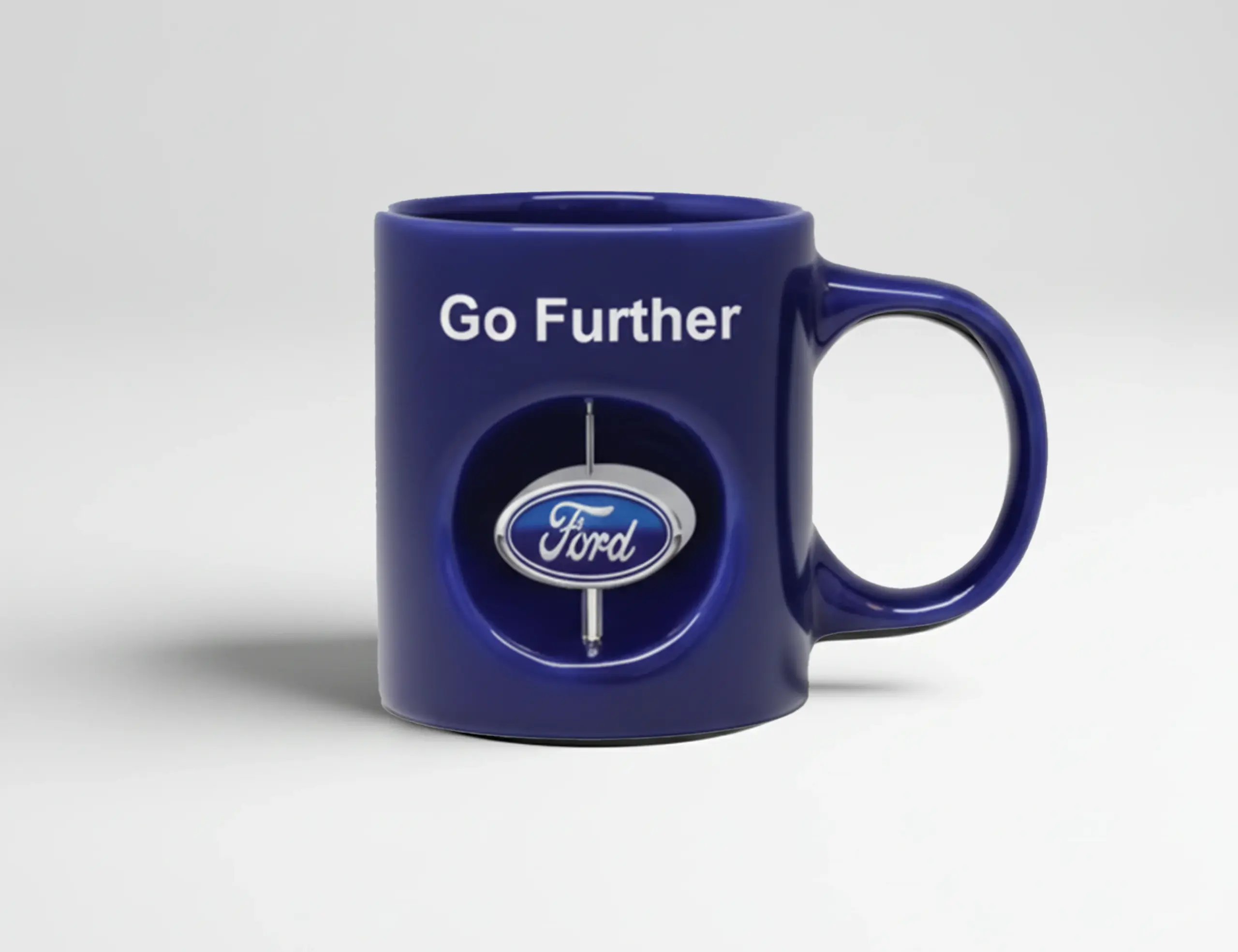 Keramiktasse mit drehbarem Objekt (250 ml) - Ansicht 2