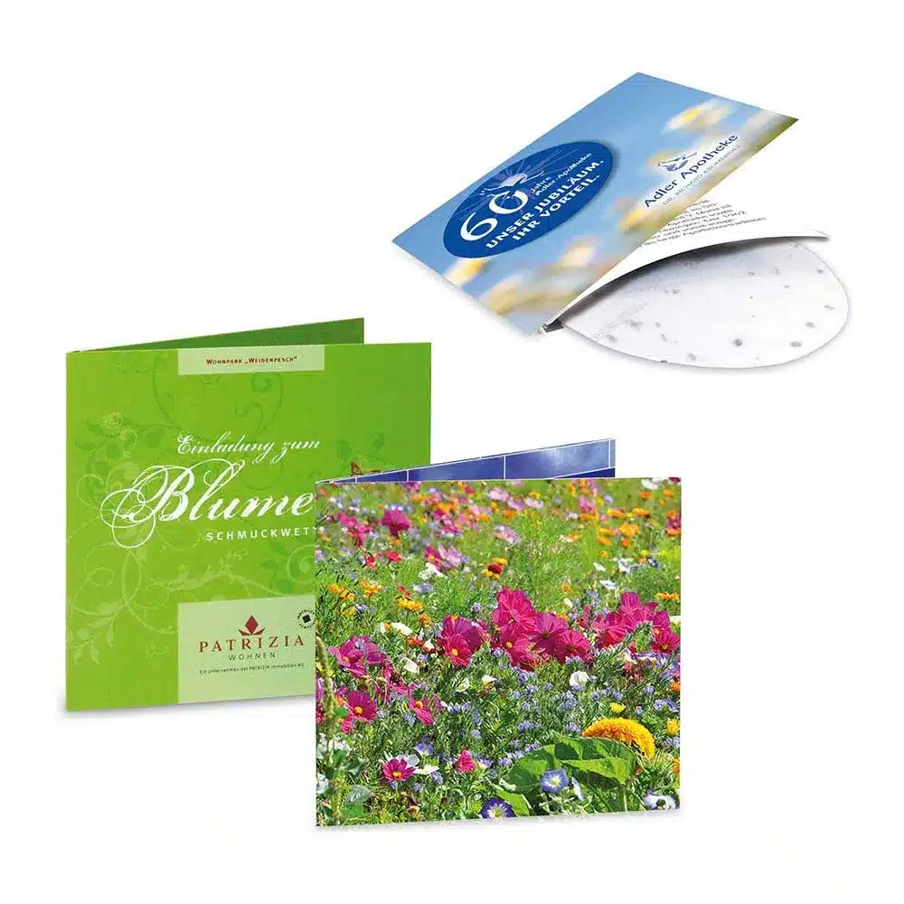 Green‑Card mit Samen – Nachhaltige Samenkarte