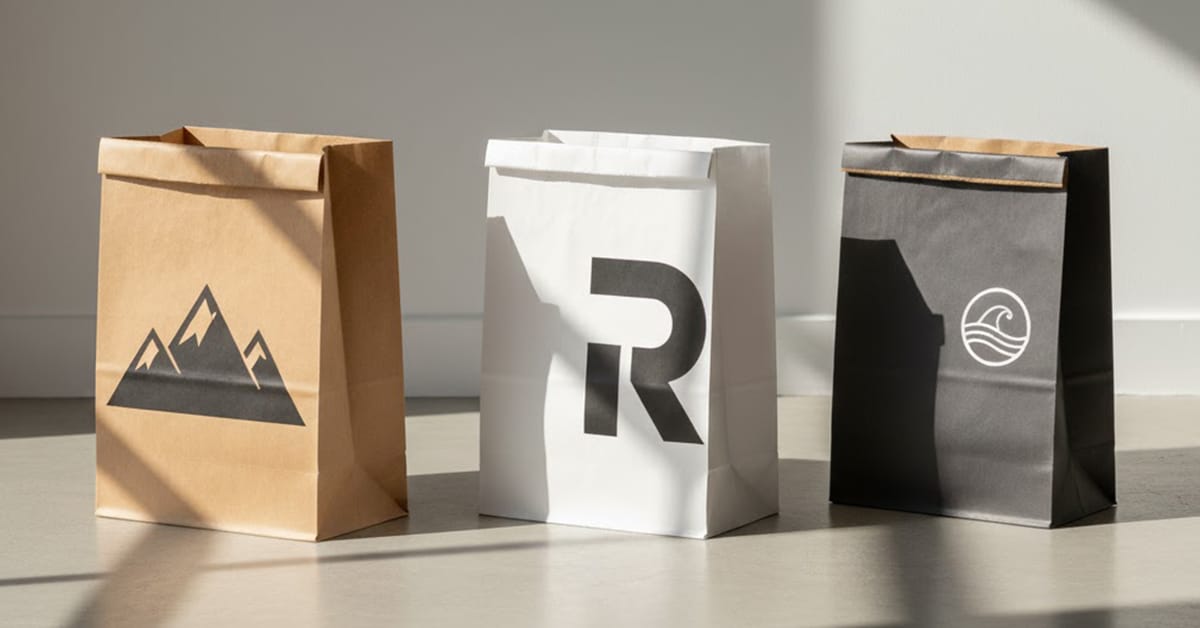 Große Papiertüten