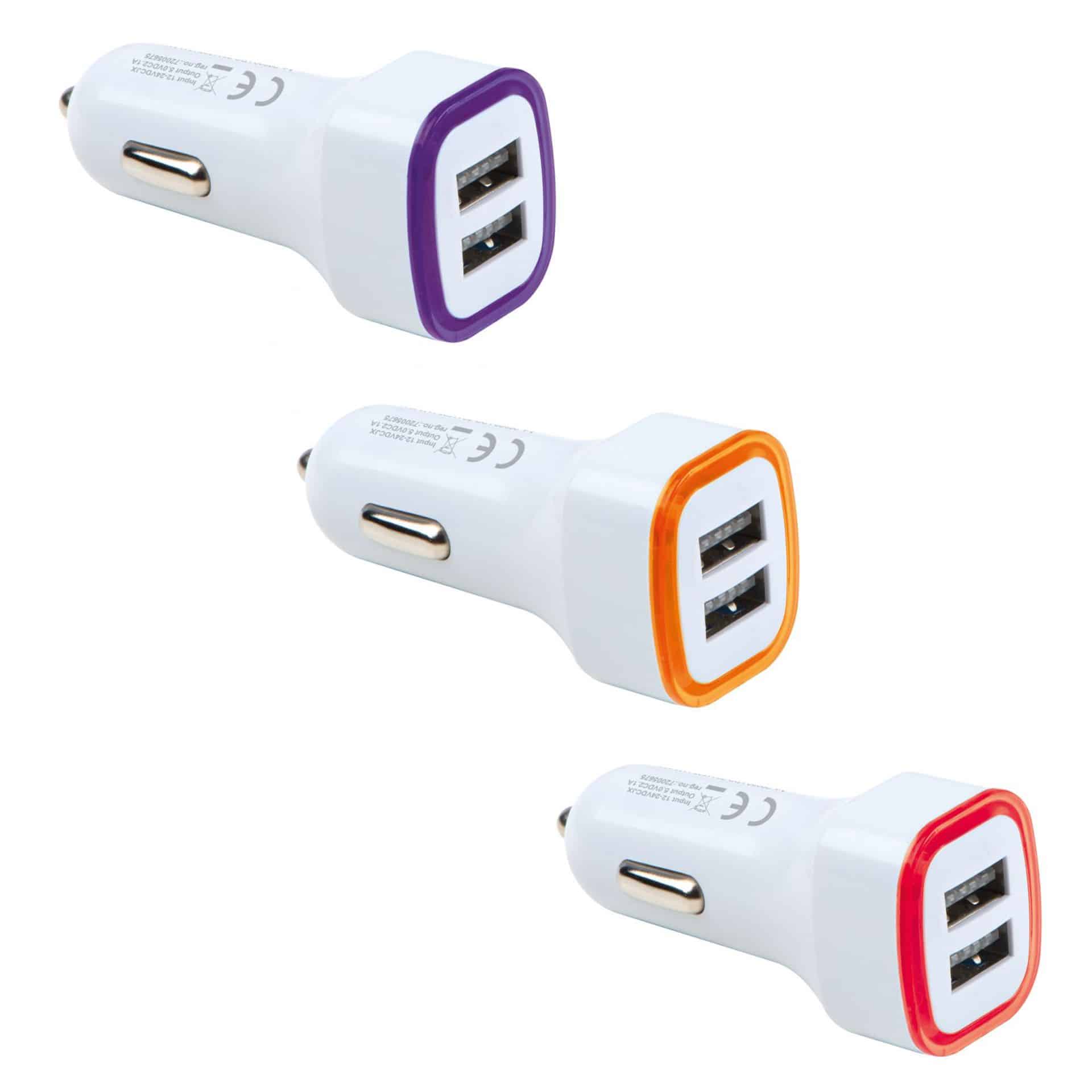KFZ-USB-Ladeadapter Fruit