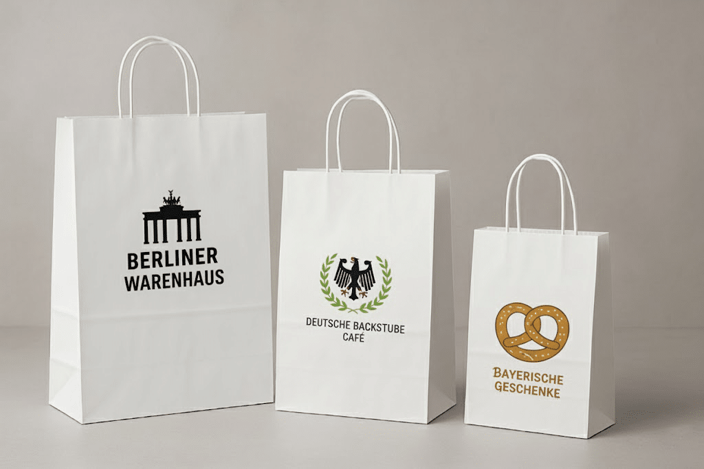 Papiertüten weiß