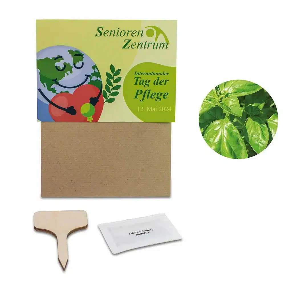Pflanz‑Set – Nachhaltiges Anzucht-Set mit Samen