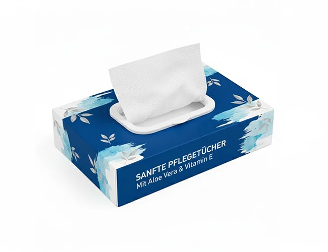Boxed Feuchttücher 25 Stück (150 × 105 × 35 mm)
