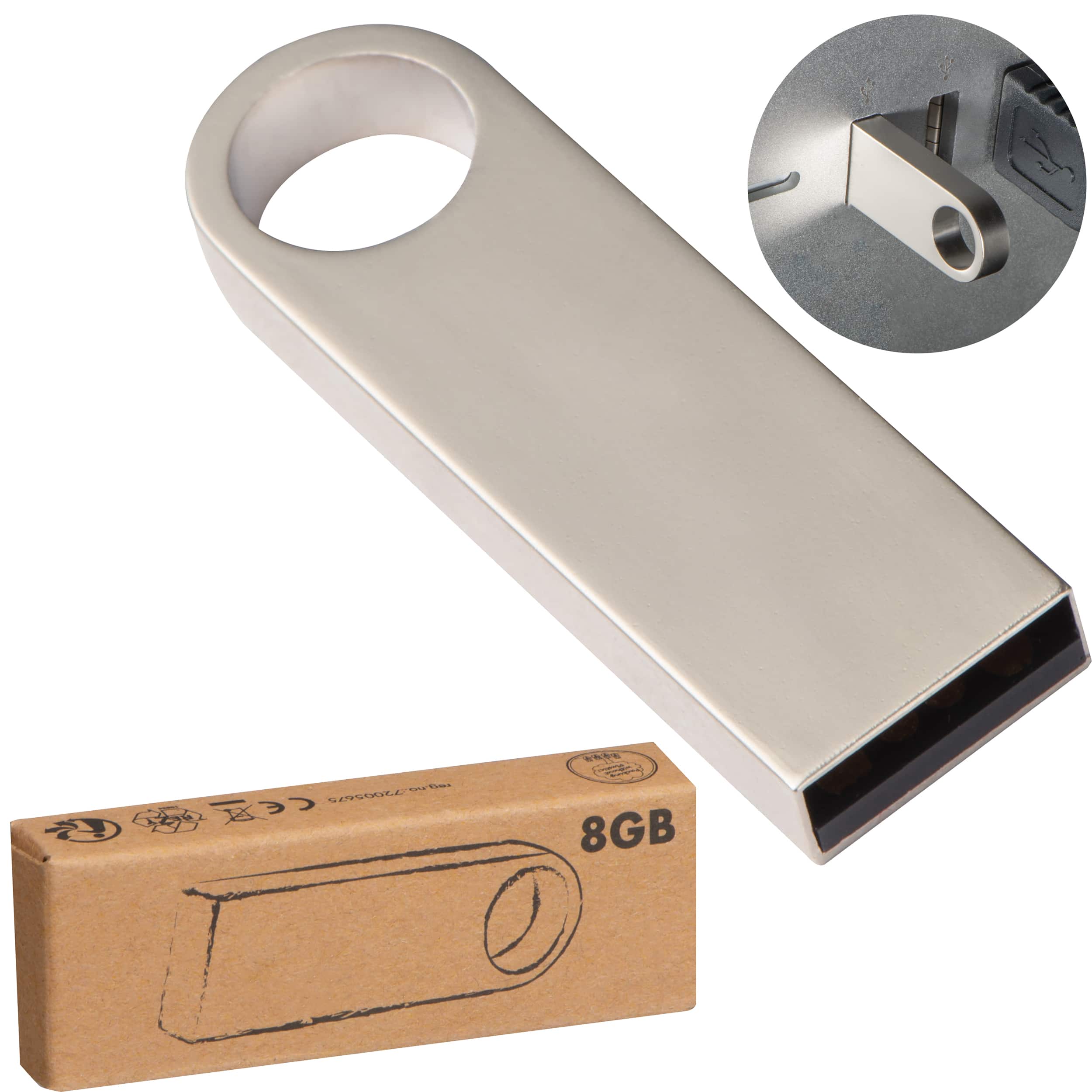 USB-Stick Landen 8 GB