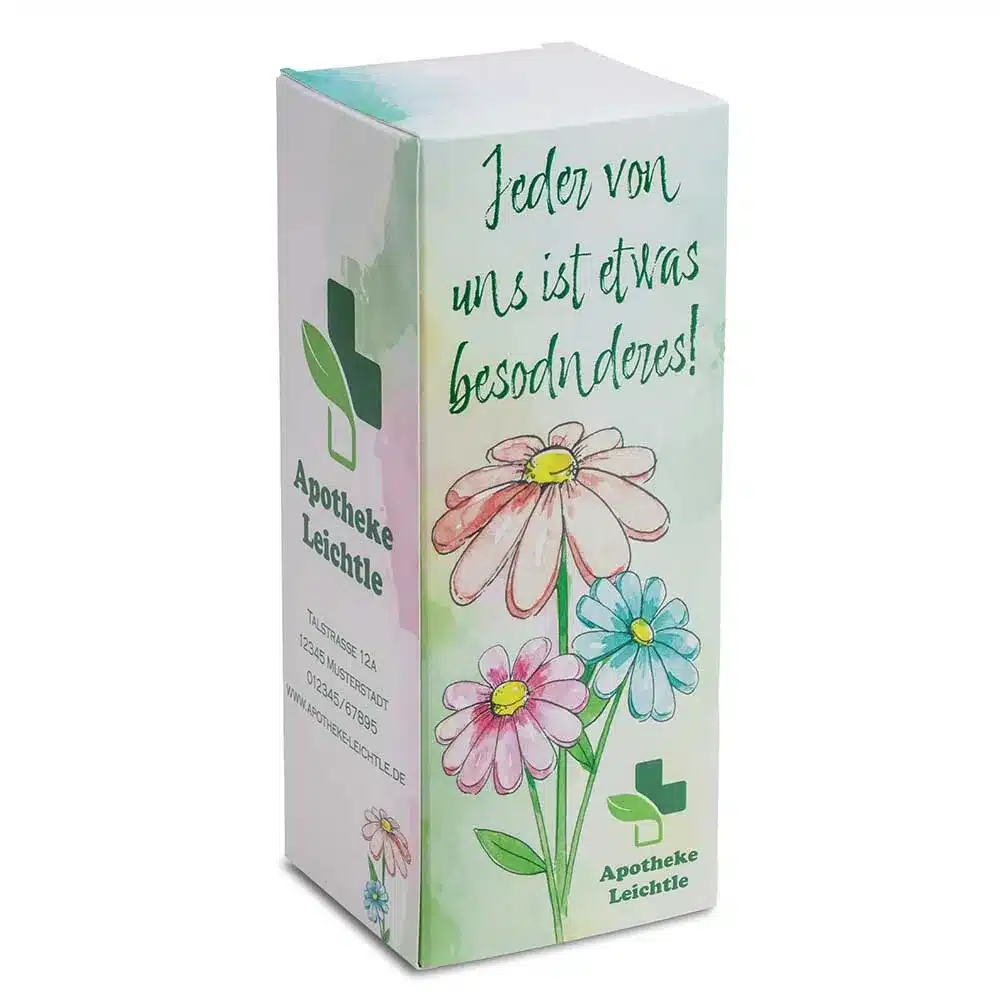 Handgefertigte Glasblume - Ansicht 2