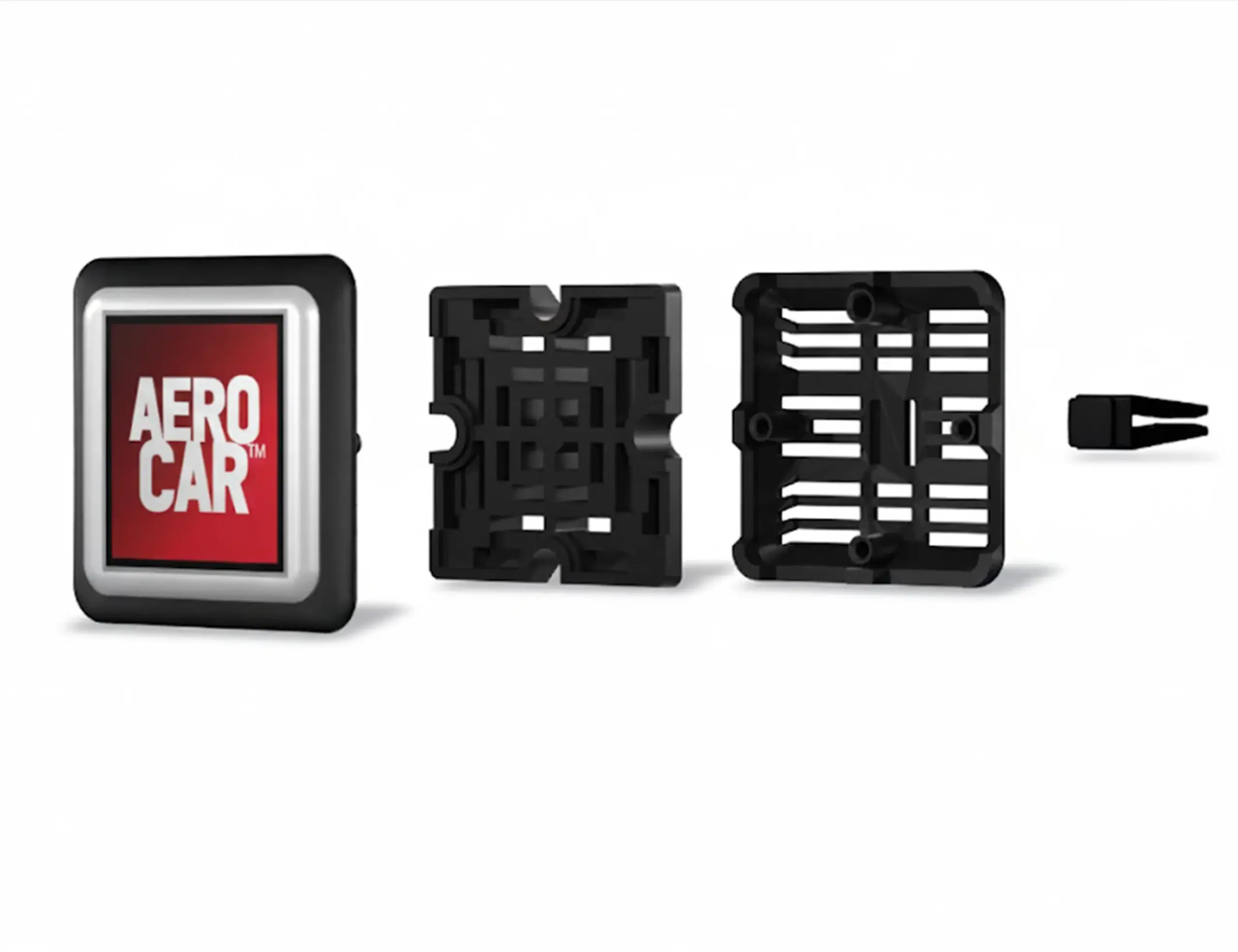 Square Plastic Premium – Lufterfrischer für Autos - Ansicht 2