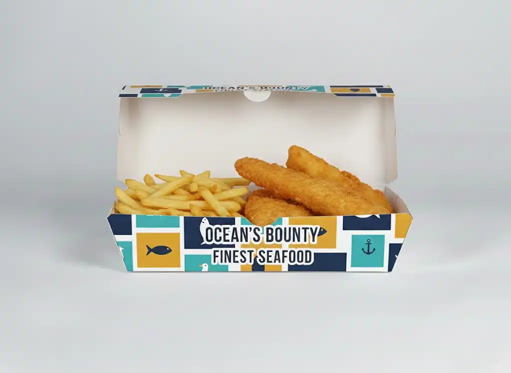 Fisch und Pommes Frites Boxen - Ansicht 2